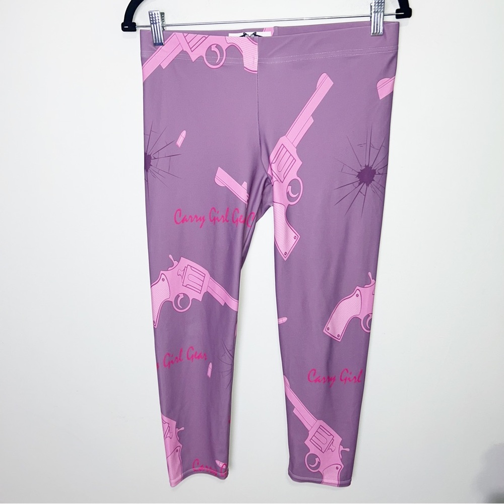CarryGirl Revolver Athletic Leggings Size Large